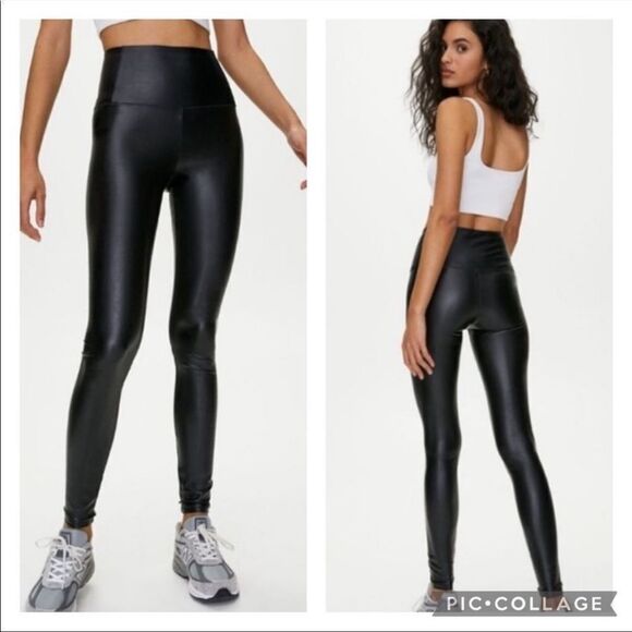 Wilfred Free Daria Vegan Leather Leggings - Picture 2 of 12